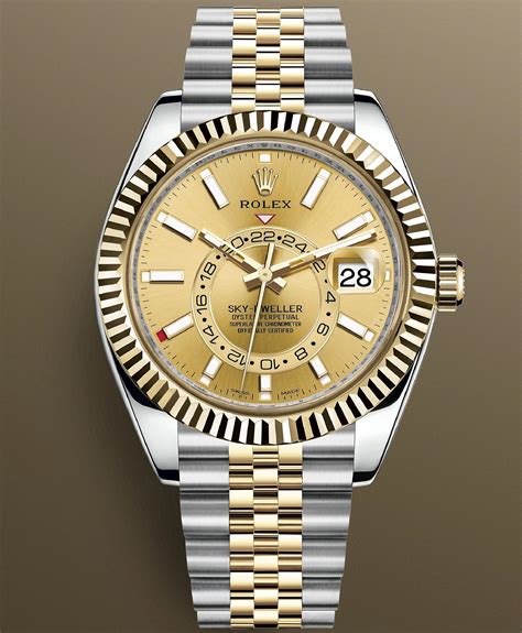 rolex sky dweller gold 2021